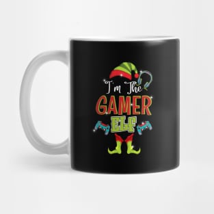 I_m The Gamer Elf Christmas Xmas Party Family Matching Kids Shirt Mug